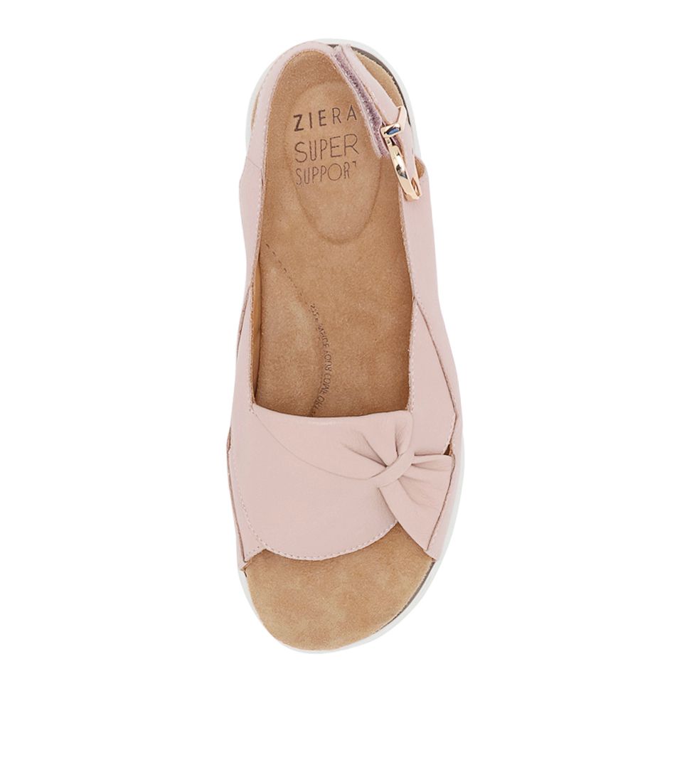 SANDALE ZIERA BARI CAFE BLUSH CUIR