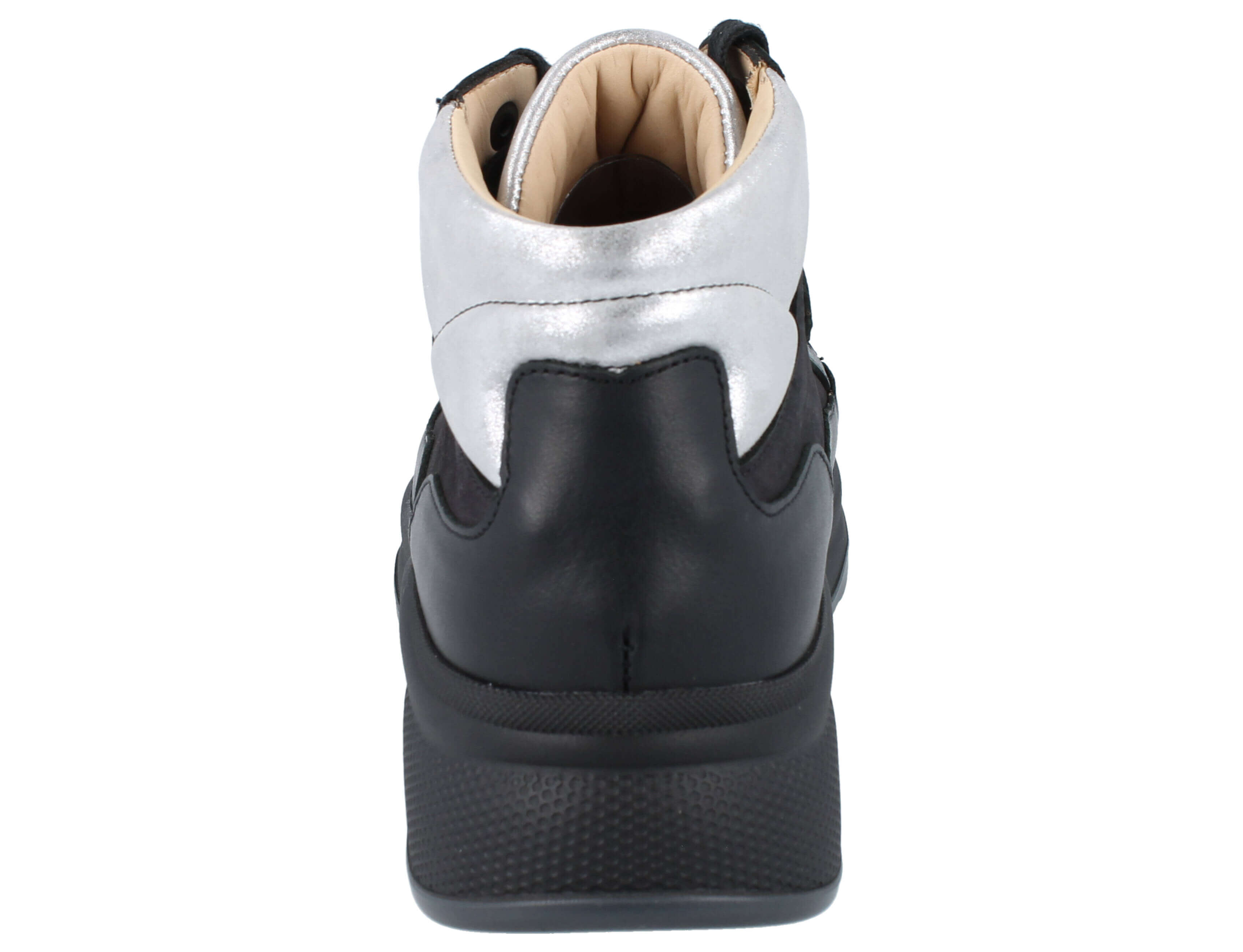 BOTTES FINN COMFORT DAYTONA NOIR/ARGENTO NAPPA