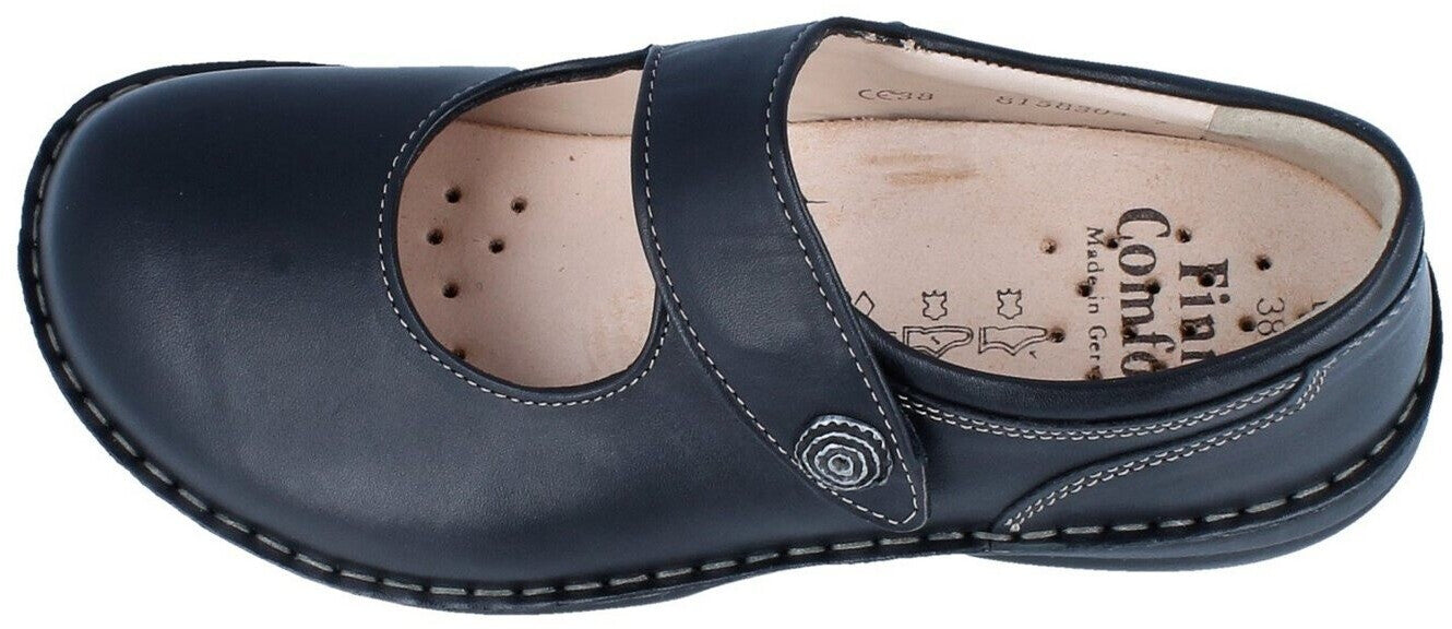 FINN COMFORT LAVAL (MARY JANE) NAPPA NOIR