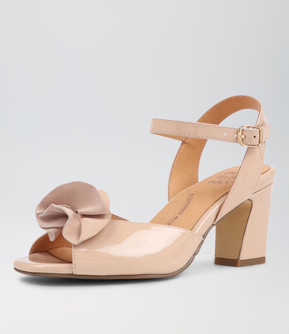 ZIERA ANTONIA NUDE PATENT SUEDE