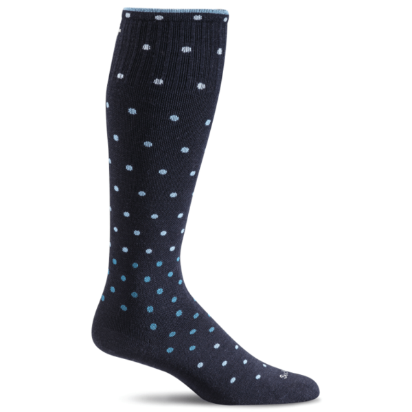 SOCKWELL WOMEN ON THE SPOT15-20 mmHg COMPRESSION NAVY
