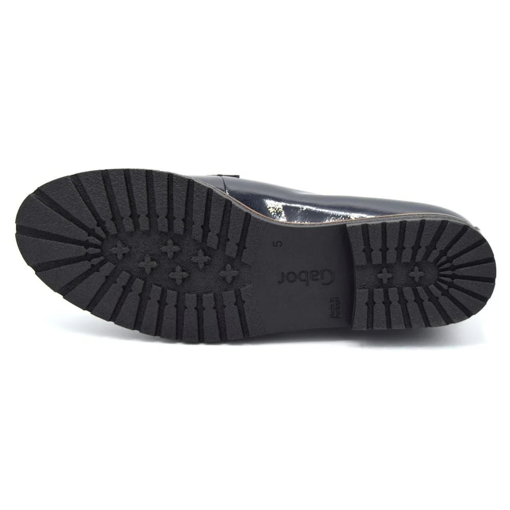 GABOR PATENT LEATHER LOAFER
