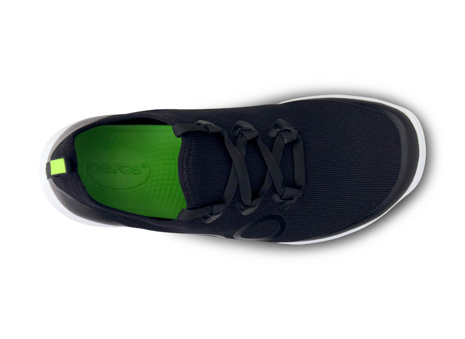 OOFOS OOMG SPORT (FEMME) DENTELLE BLANC/NOIR