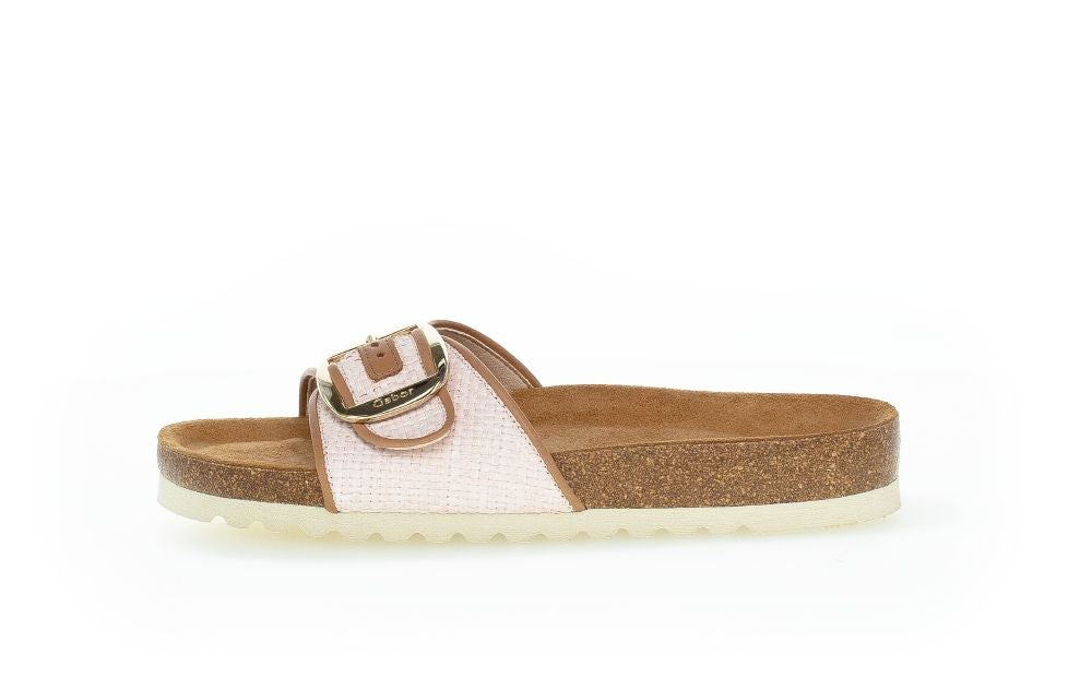 GABOR SLIDE BUCKLE 83-031-43 ROSE COGNAC