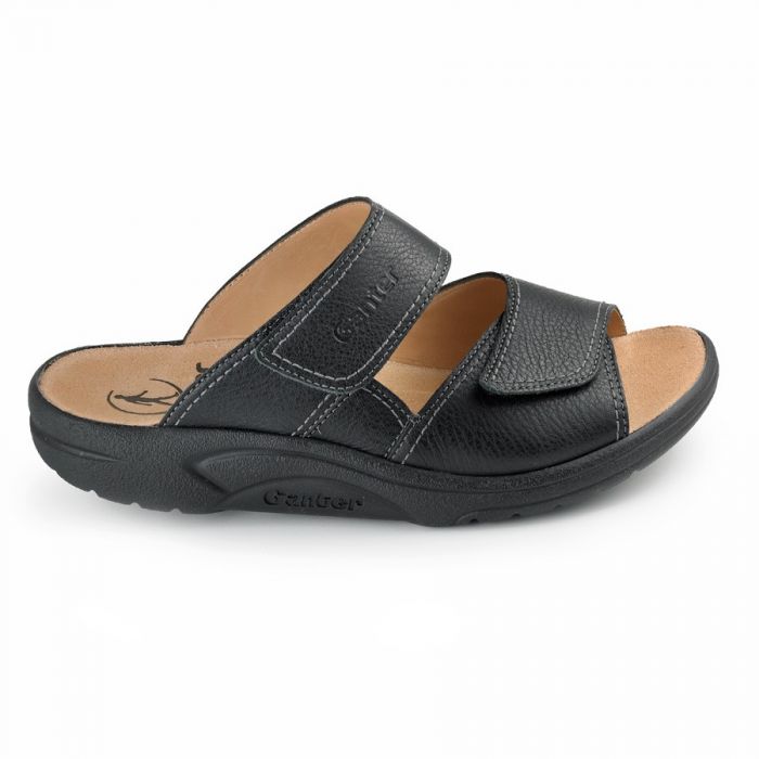 GANTER FABIA OPEN BACK SPORTCALF BLACK
