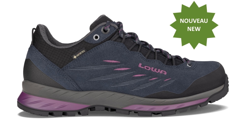 LOWA DELAGO GTX LO FEMME MARINE/BERRY