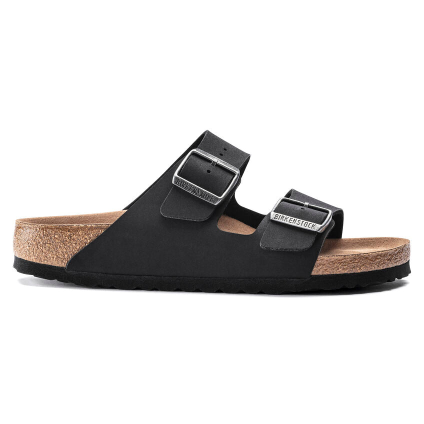 BIRKENSTOCK ARIZONA VEGAN BIRKIBUC NOIR