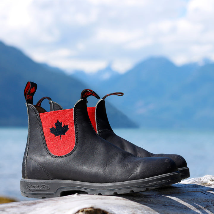 BOTTES BLUNDSTONE 1474 CLASSIC EH! AVEC ÉLASTIQUE ROUGE