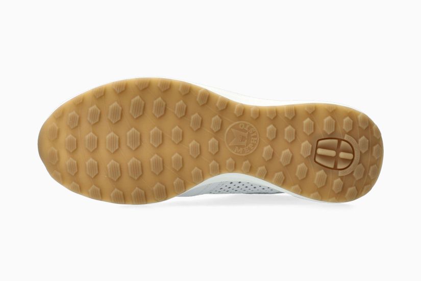 Baskets MEPHISTO KIM PERF avec fermeture éclair latérale en cuir blanc