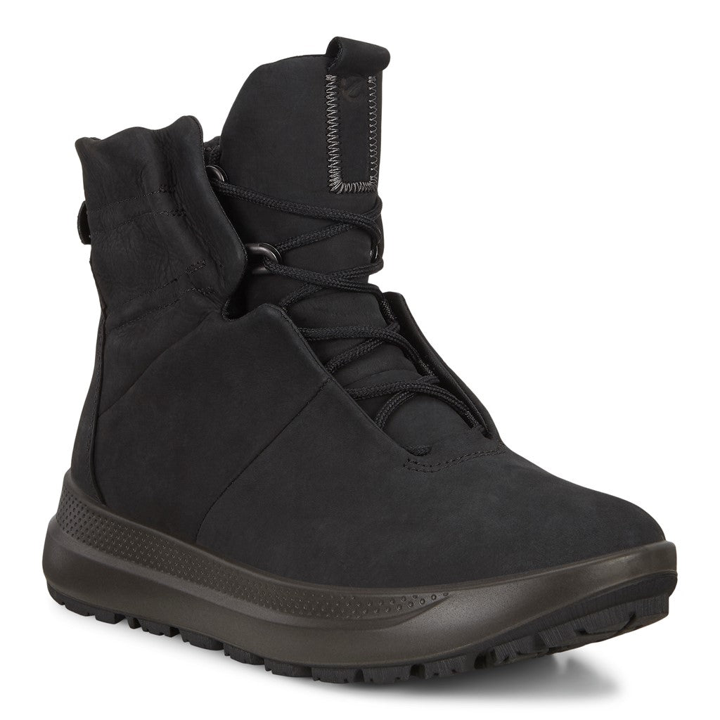 ECCO  SOLICE WOMENS MID GTX PL  BLACK