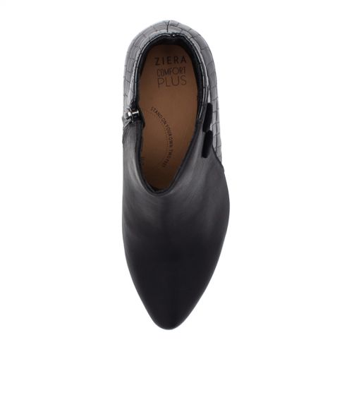 BOTTINES ZIERA VEYDA NOIRES MIXTES