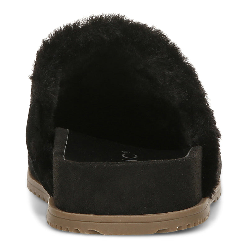 CHAUSSONS VIONIC JOYFUL ARLETTE EN DAIM NOIR
