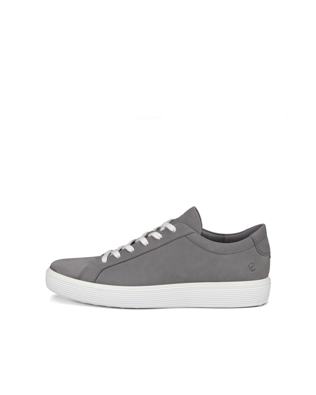 ECCO SOFT 60 SNEAKER LACE UP MENS STEEL