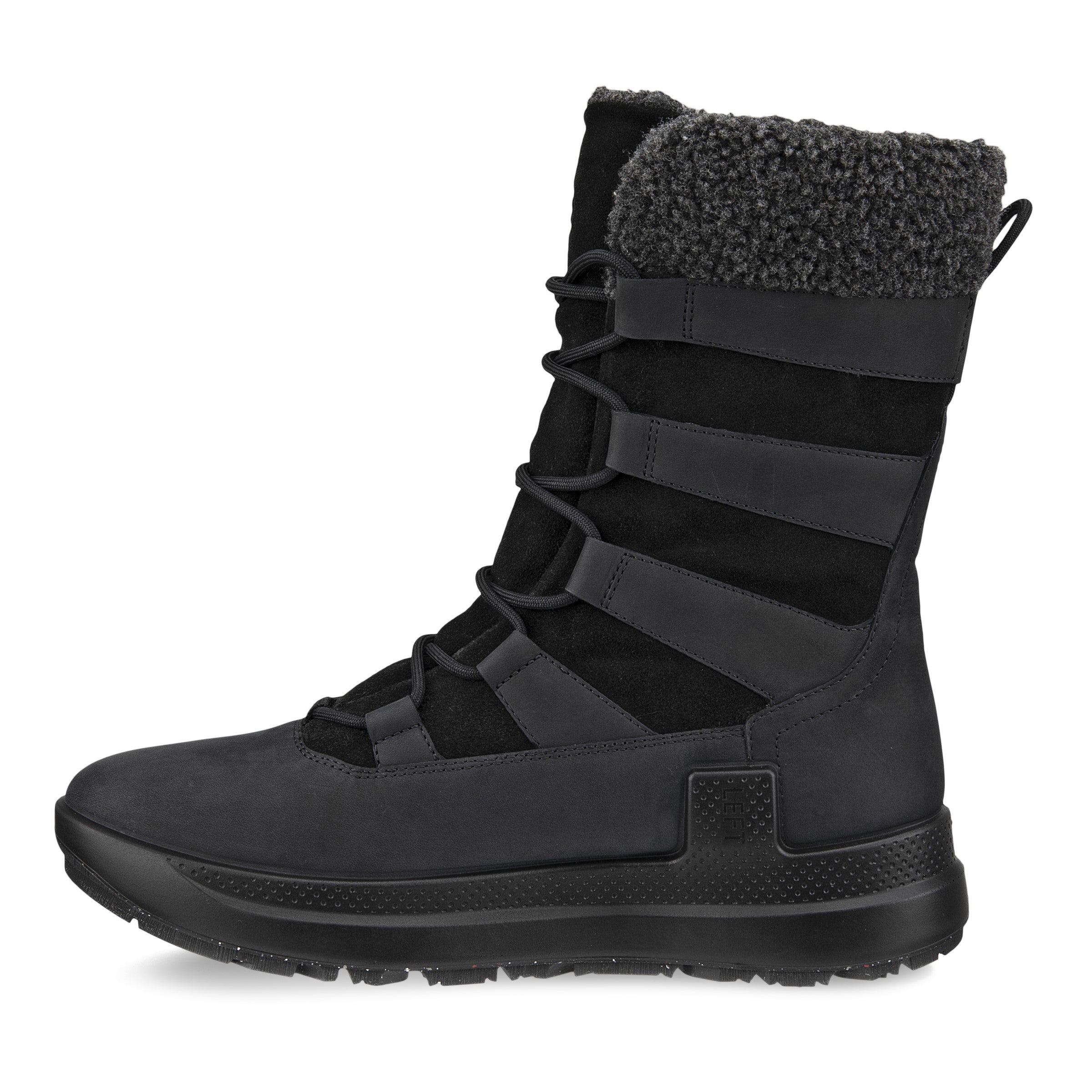 ECCO SOLICE LACE NOIR