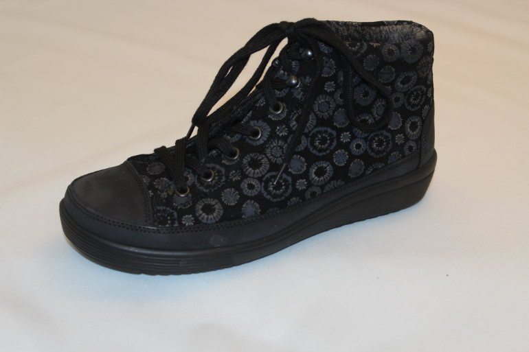 CHRISTIAN DIETZ LOCARNO HIGH CUT BLACK NUBUCK SOFT DORADO