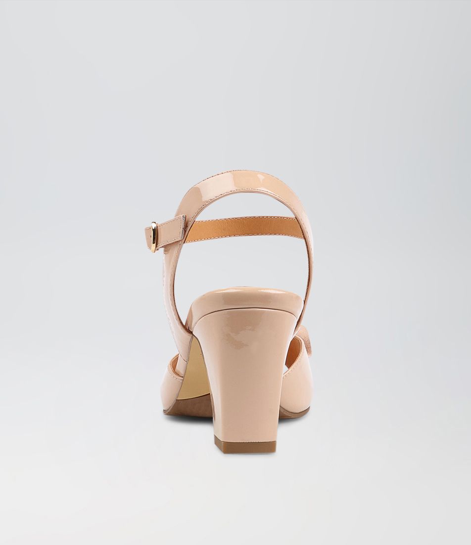 ZIERA ANTONIA NUDE PATENT SUEDE