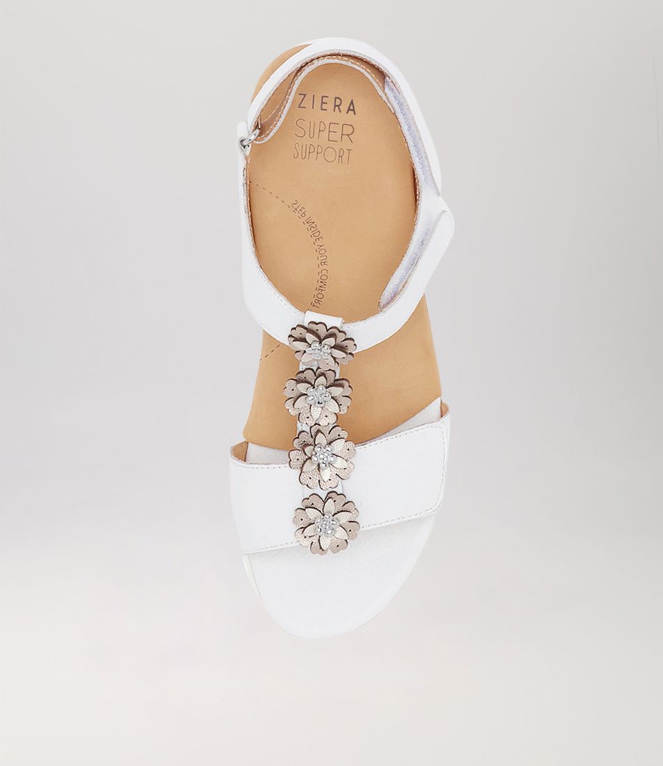 ZIERA DAGNET CUIR BLANC