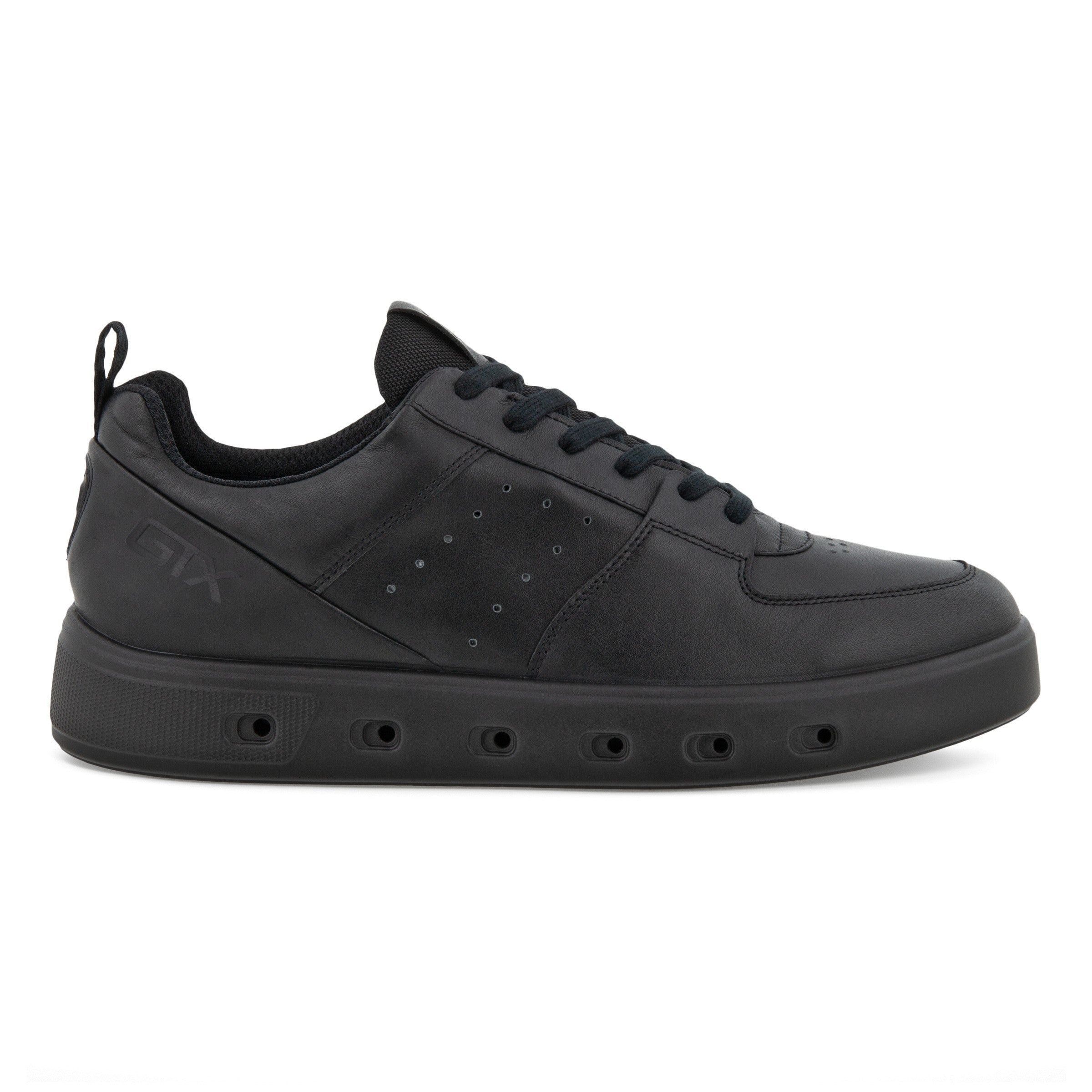 Baskets rétro ECCO STREET 720 pour femme, noires et GTX