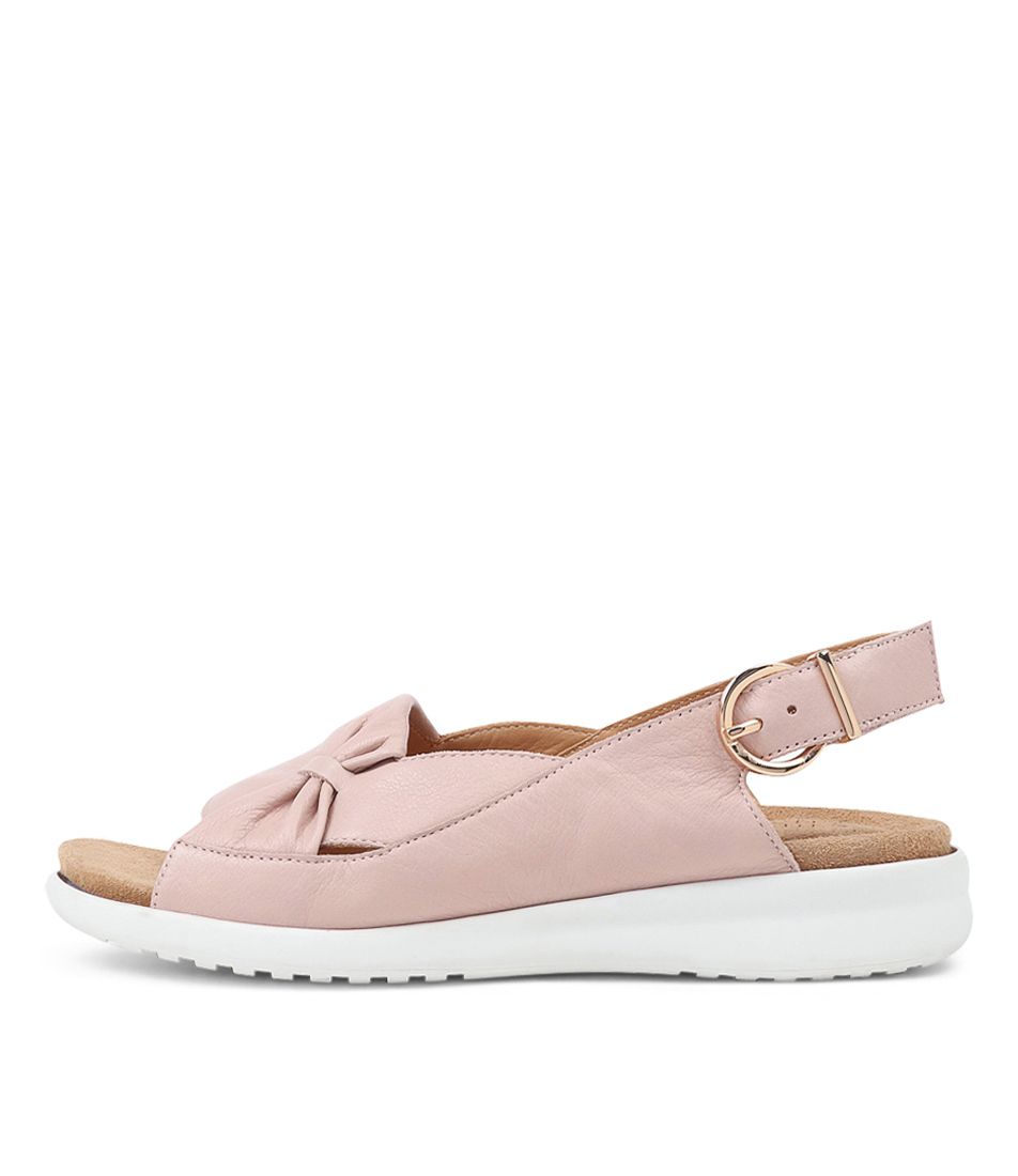 SANDALE ZIERA BARI CAFE BLUSH CUIR