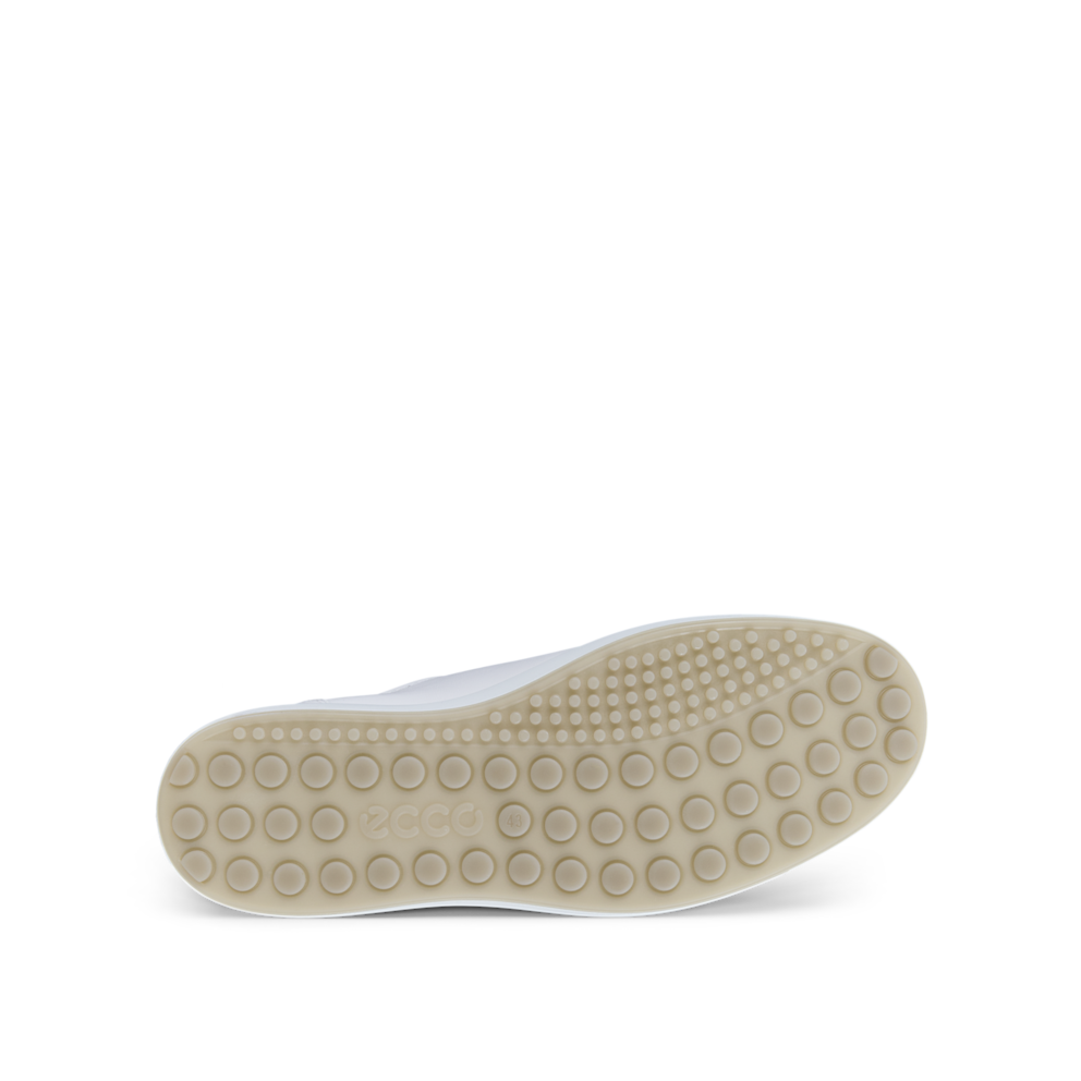 Baskets à lacets ECCO SOFT 7 M en cuir blanc