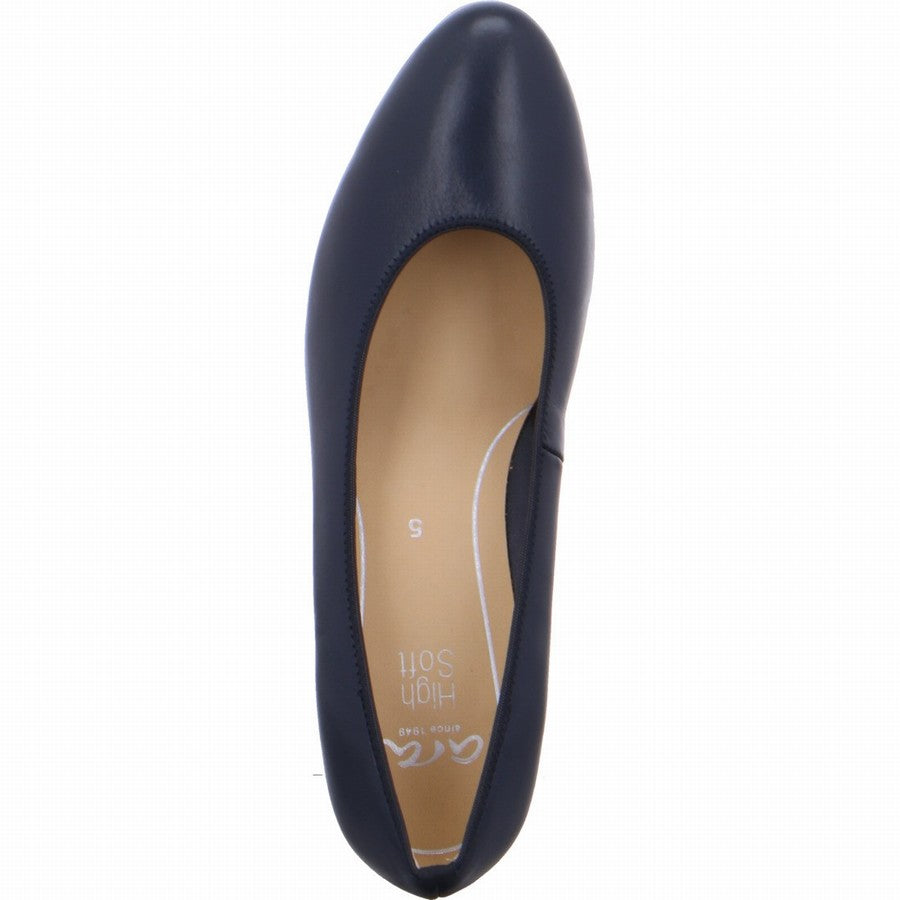 CHAUSSURES ARA KNOKKE CUIR BLEU