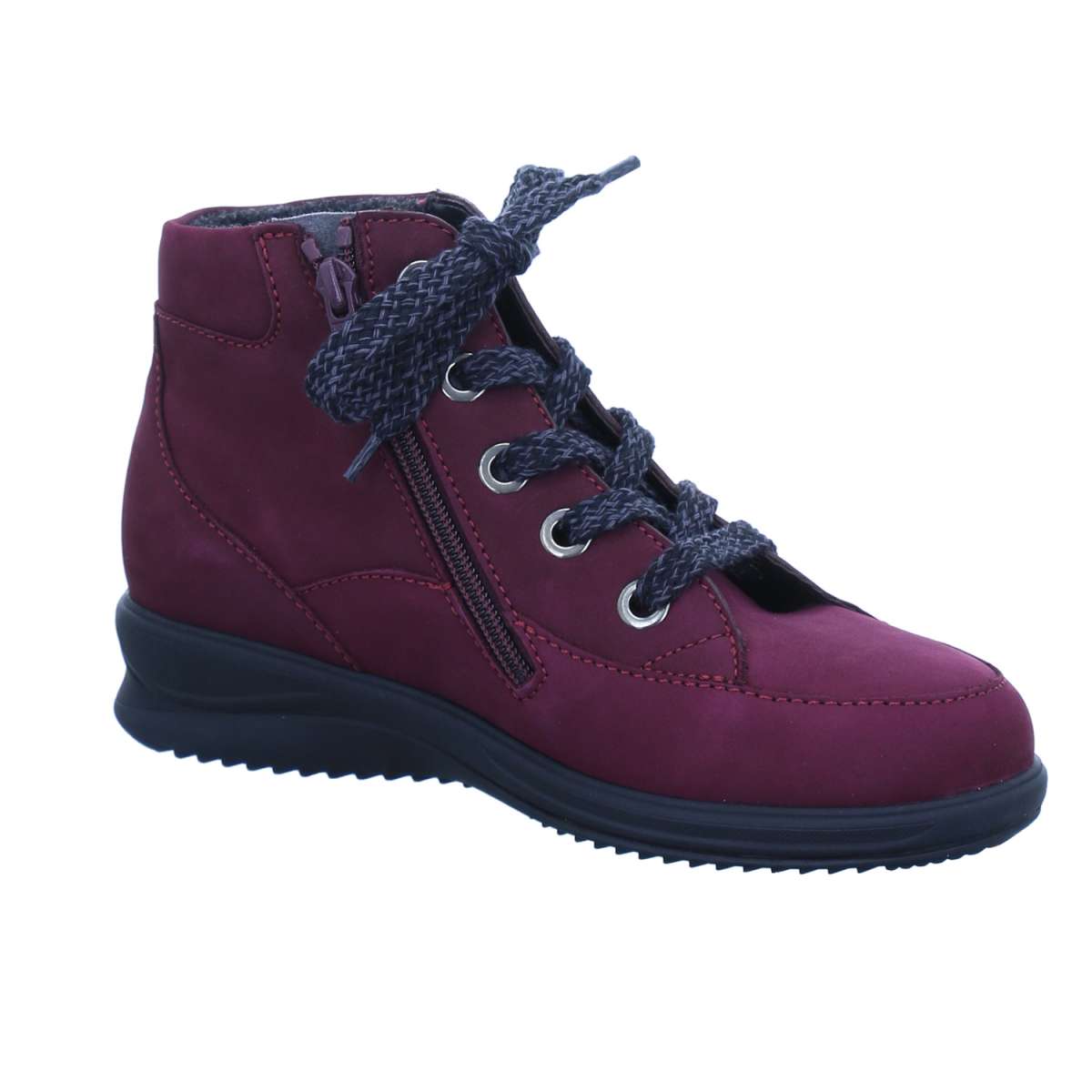 FINN COMFORT PARSENN REDWINE PATAGONIA DOUBLÉE DE LAINE