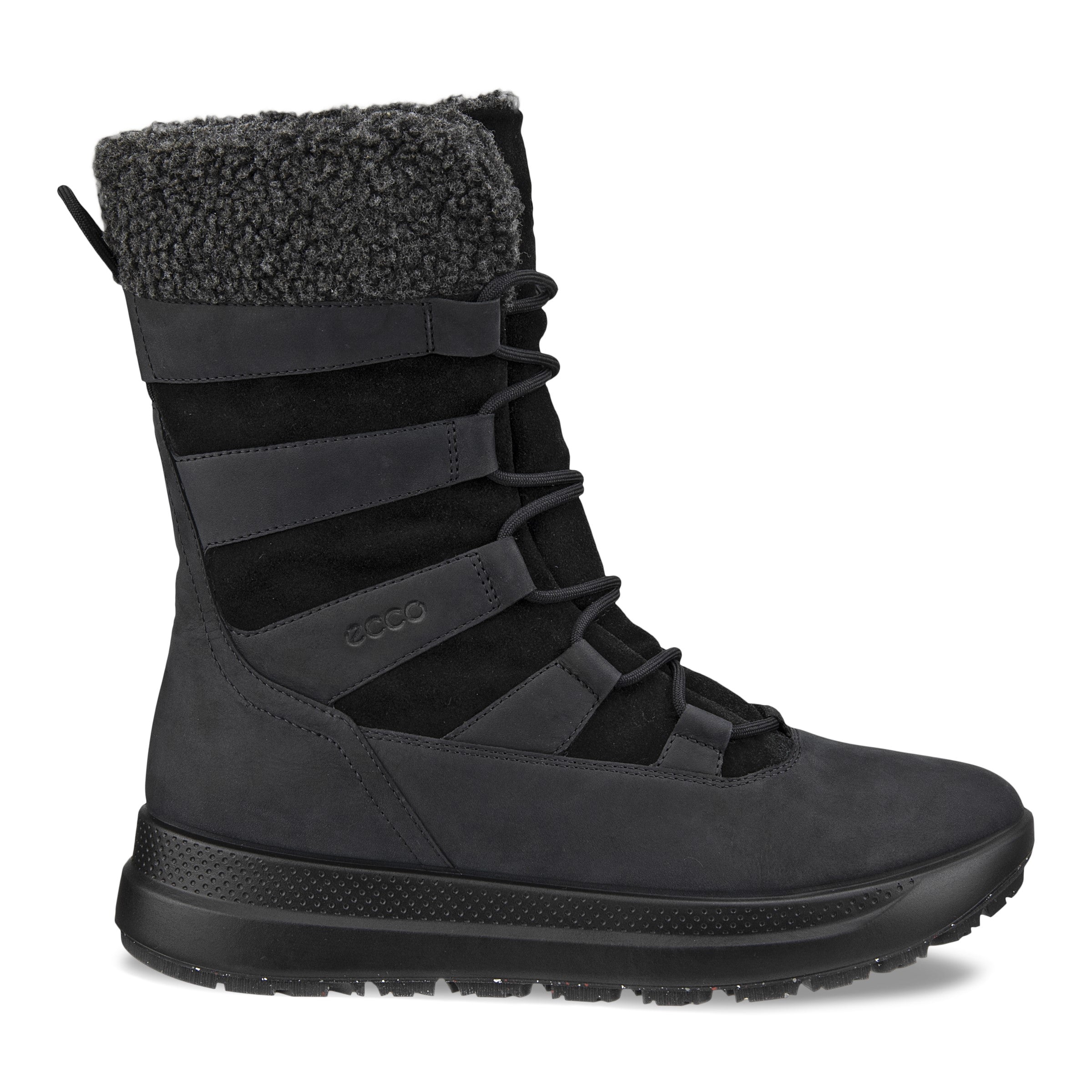 ECCO SOLICE LACE NOIR