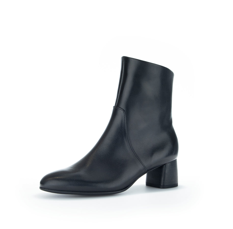 GABOR MID BOOT 32.940.57 BLACK LEATHER