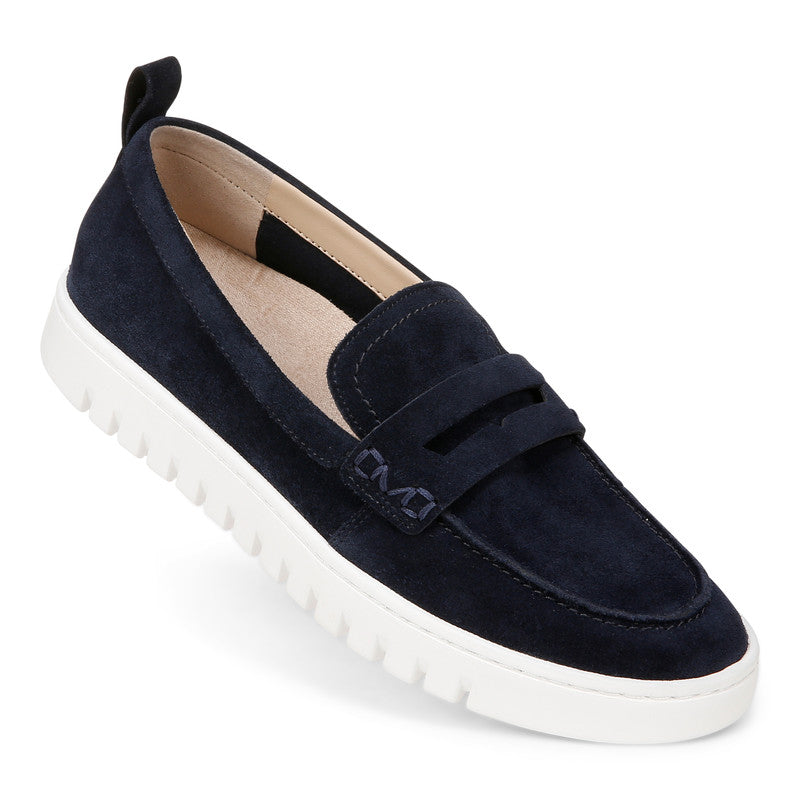 Mocassins VIONIC UPTOWN bleu marine/blanc