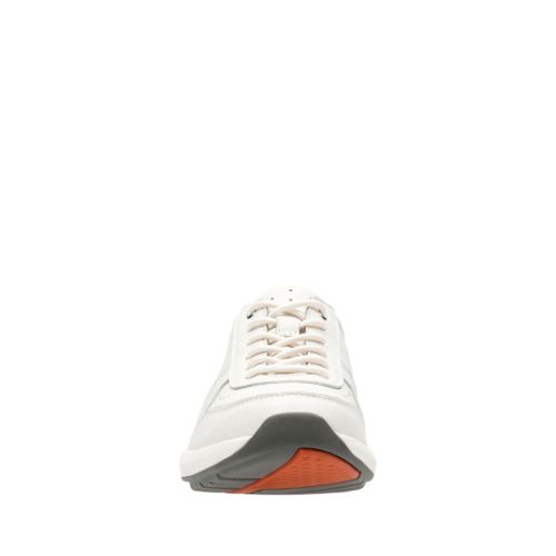 UN COAST FORM CUIR BLANC