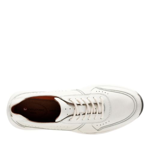 UN COAST FORM CUIR BLANC