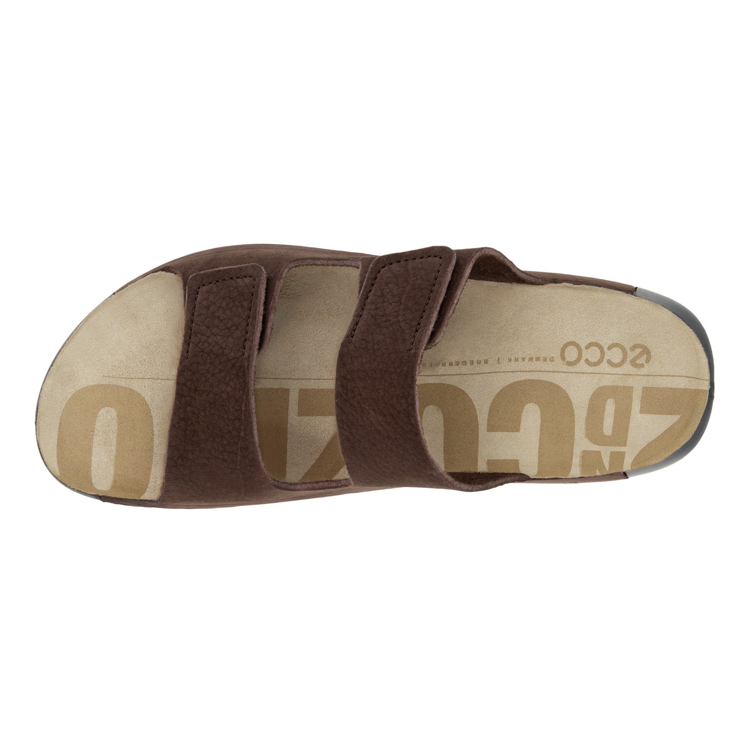 Claquettes pour homme ECCO 2ND COZMO, couleur moka
