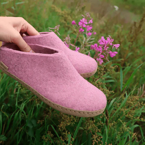 GLERUPS SLIPPERS SLIP ON LEATHER