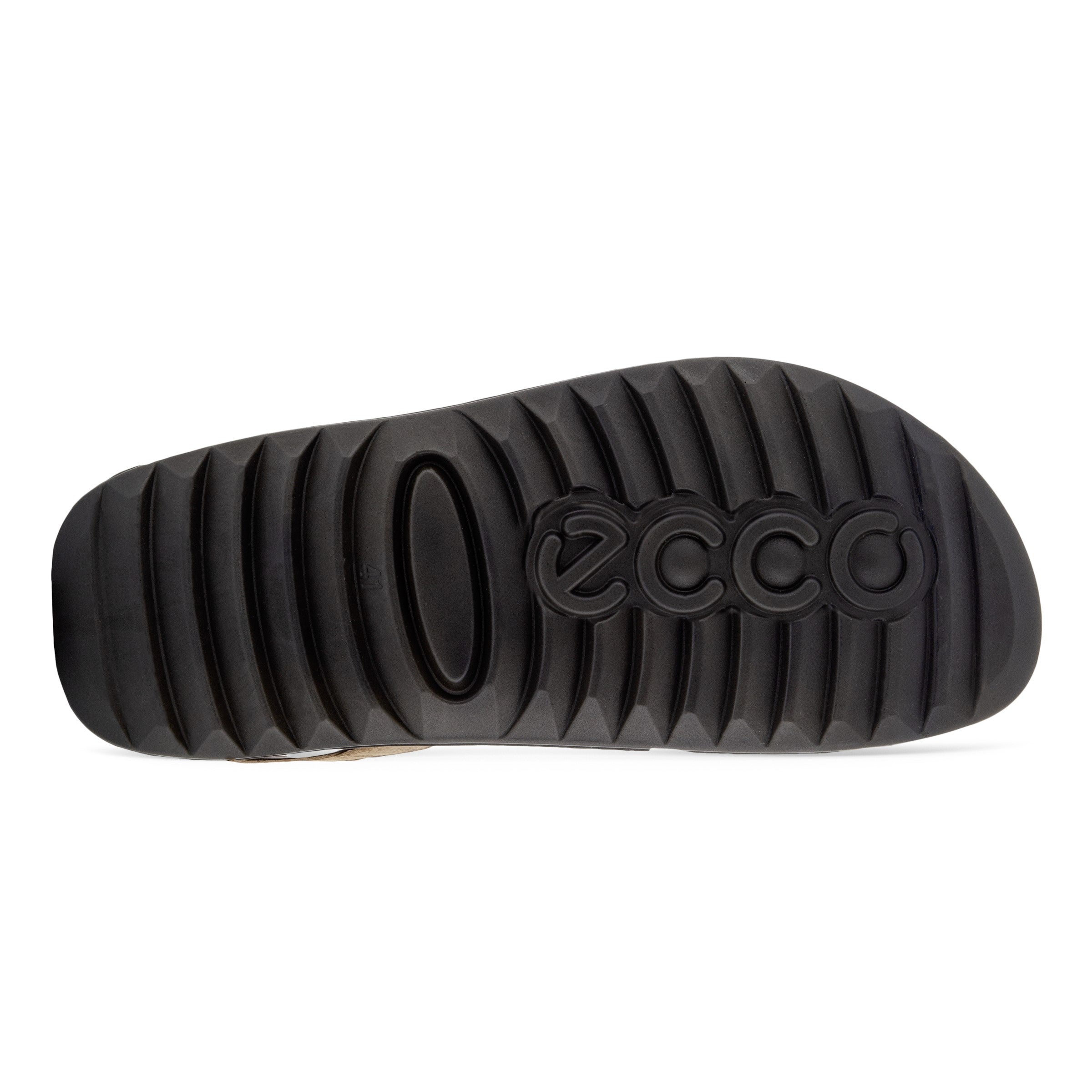 Sandale plate ECCO Cozmo Ms avec bride arrière - Marron cacao