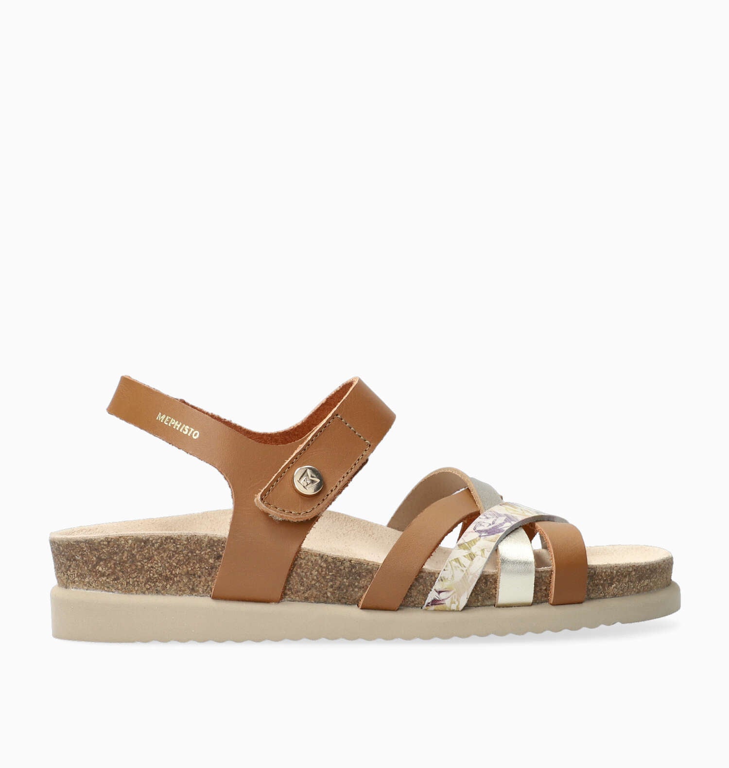 MEPHISTO HALINKA SANDAL CAMEL LEATHER