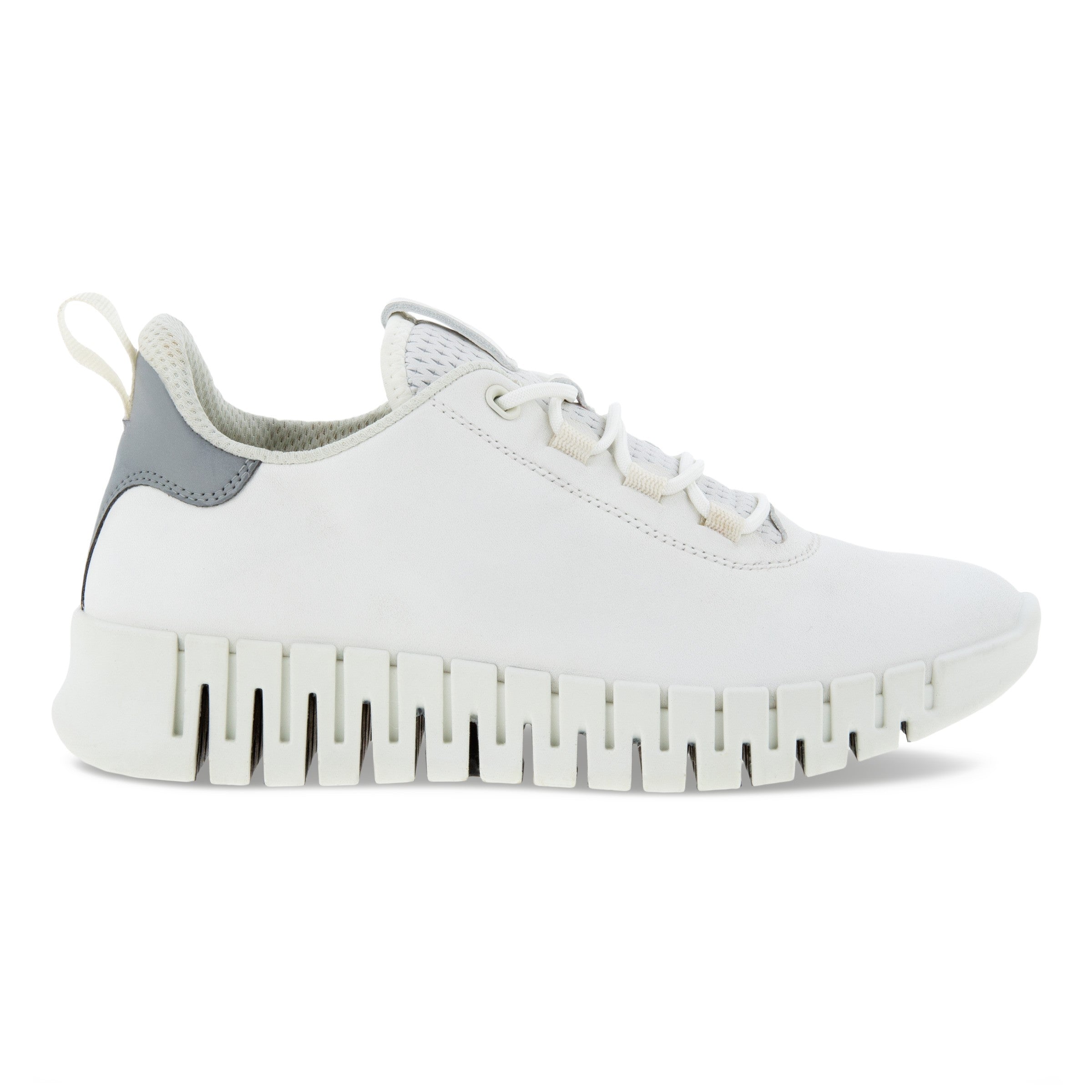 Baskets à lacets ECCO GRUUV en cuir blanc