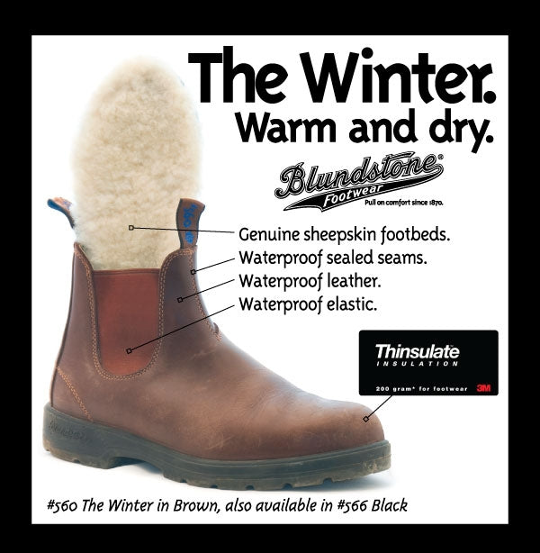 BLUNDSTONE SHEEPSKIN FOOTBED