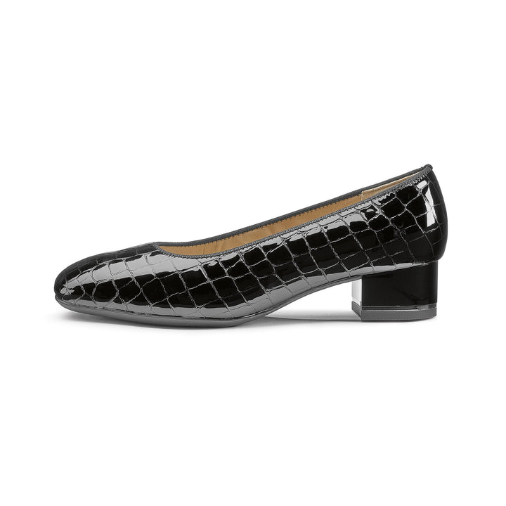 CHAUSSURES ARA GABRIELLE NOIR CROCO VERNI