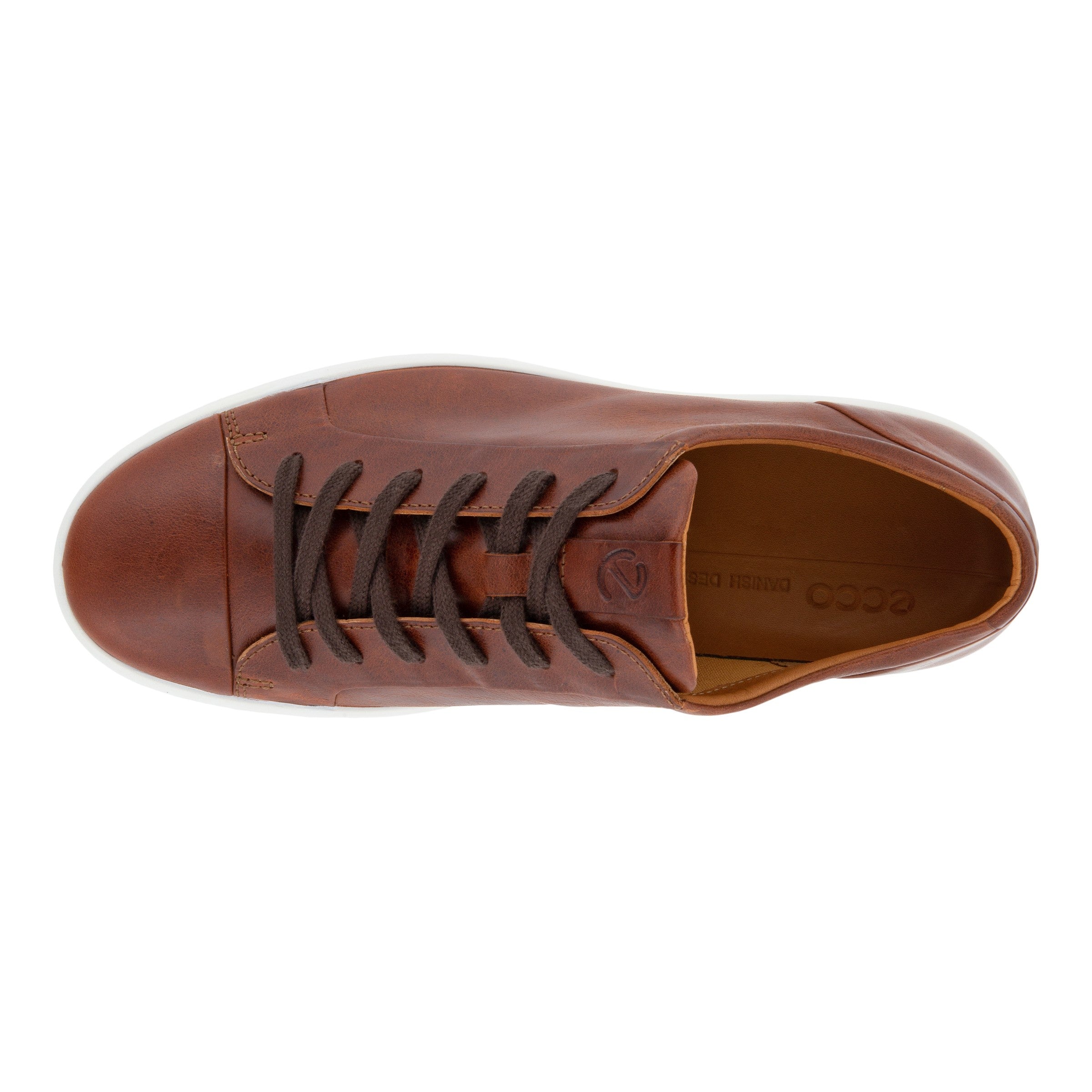 CHAUSSURES POUR HOMMES ECCO SOFT 7 COGNAC