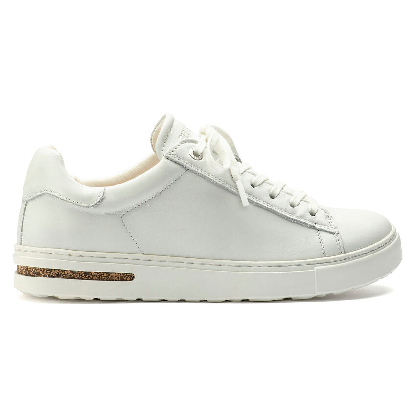 BIRKENSTOCK BEND BASSES À LACETS EN CUIR BLANC