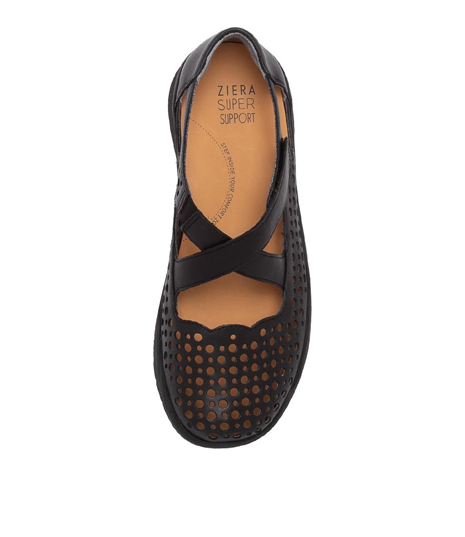 SACHET ZIERA CUIR NOIR