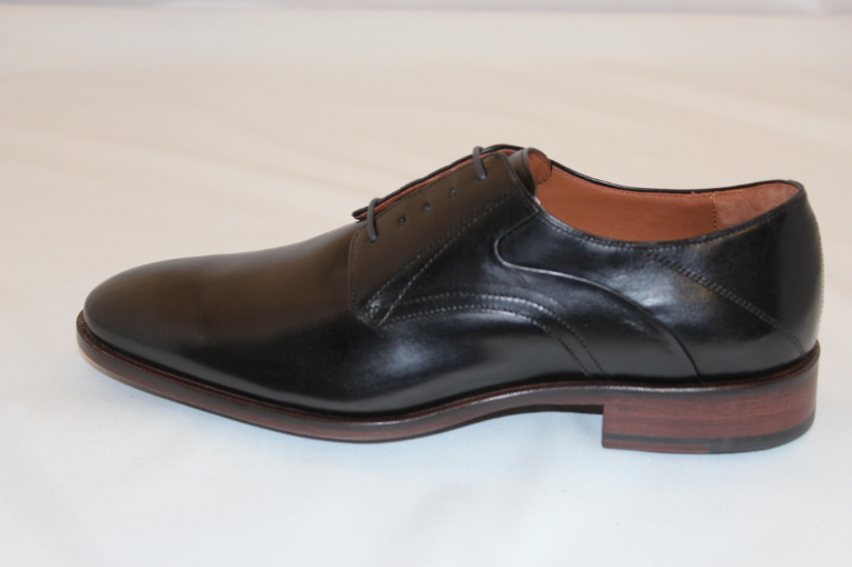 JOHNSTON MURPHY NOLEN PLAIN TOE NOIR