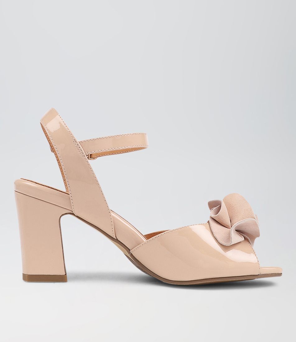 ZIERA ANTONIA NUDE PATENT SUEDE