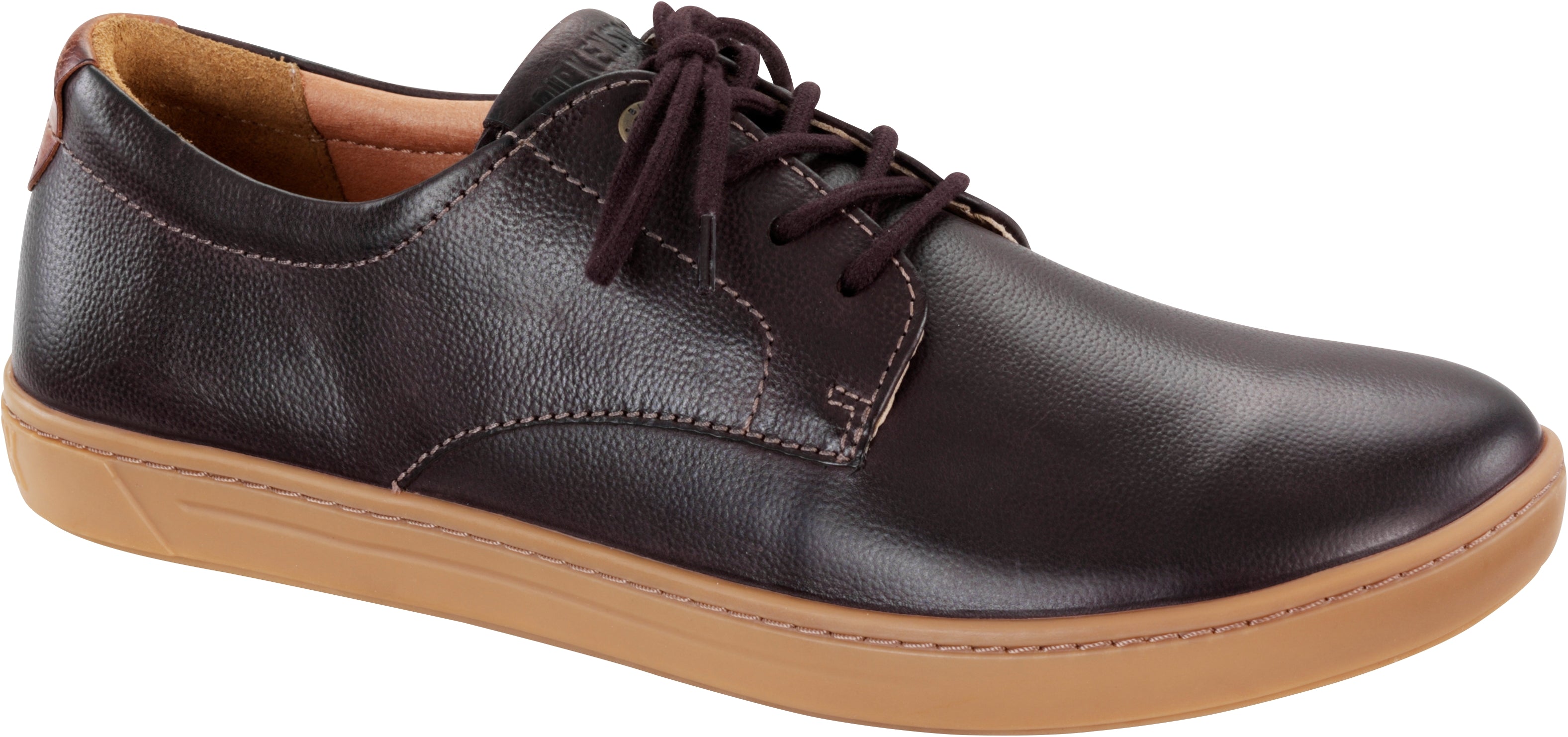 BIRKENSTOCK NAVARINO DARK BROWN LEATHER