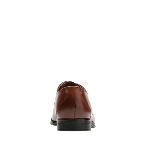 DENTELLE CLARKGILMAN EN CUIR BRUN FONCÉ