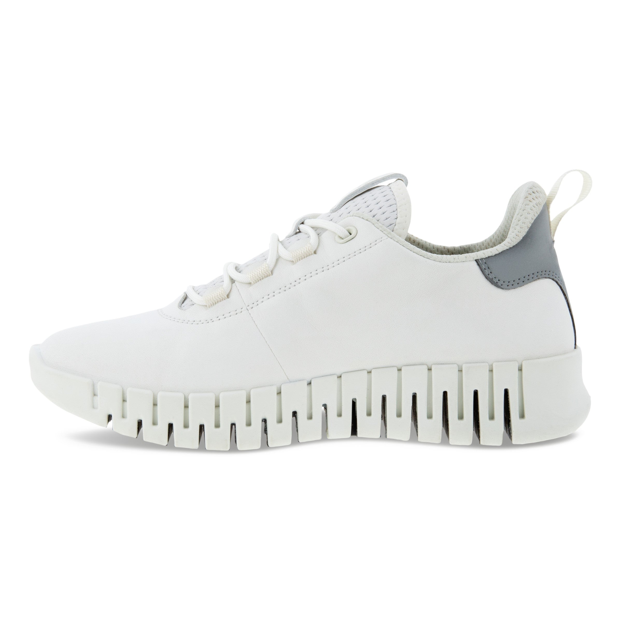Baskets à lacets ECCO GRUUV en cuir blanc