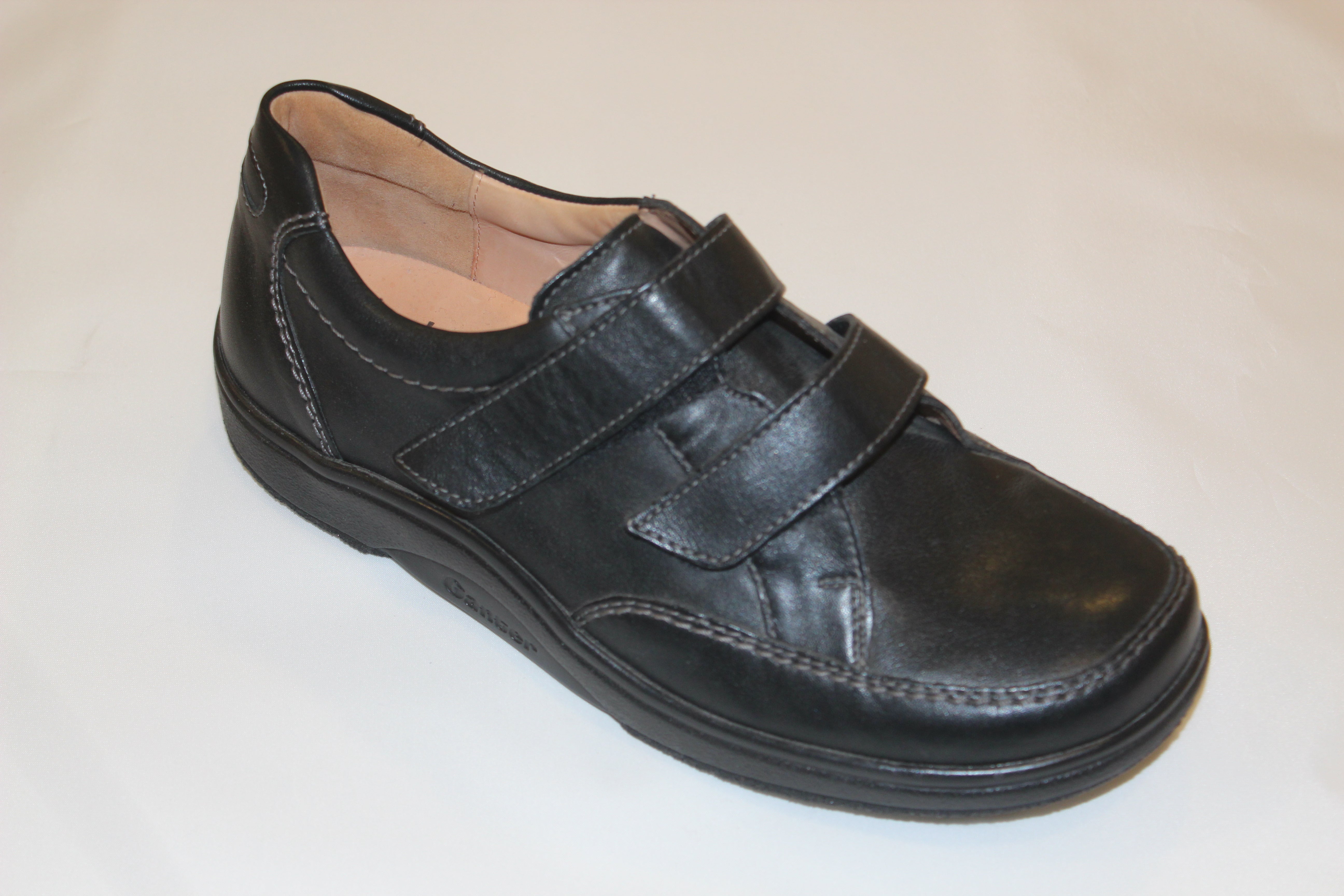 GANTER HEIMO VELCRO BLACK NAPPA