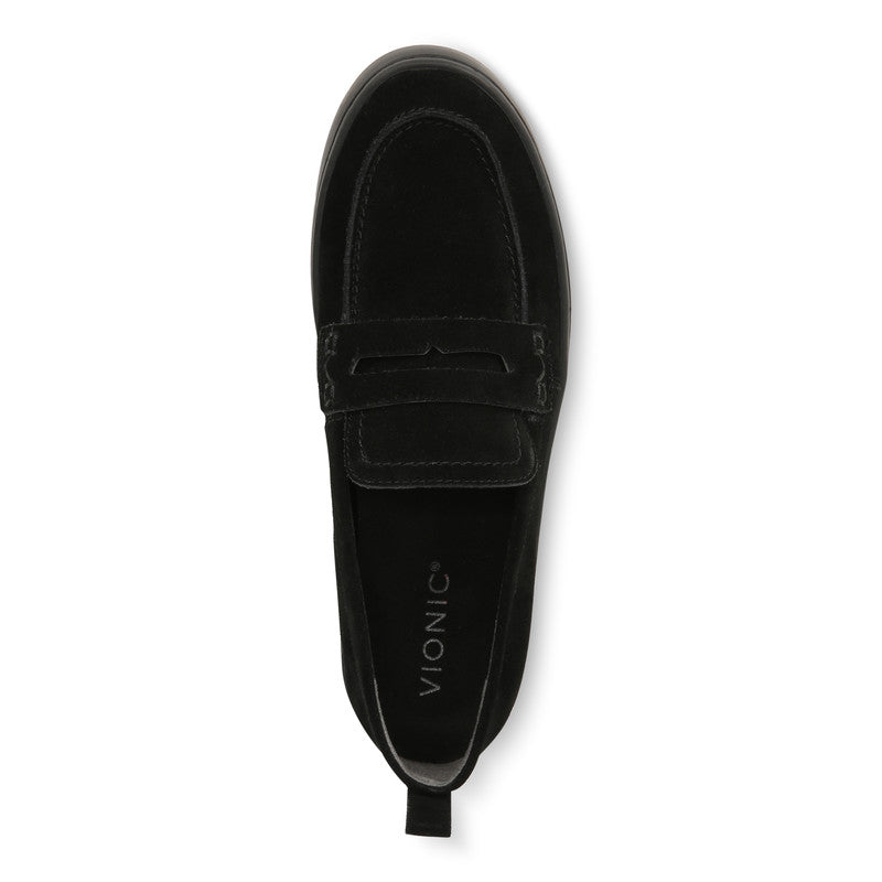 Mocassins VIONIC UPTOWN noir/daim noir