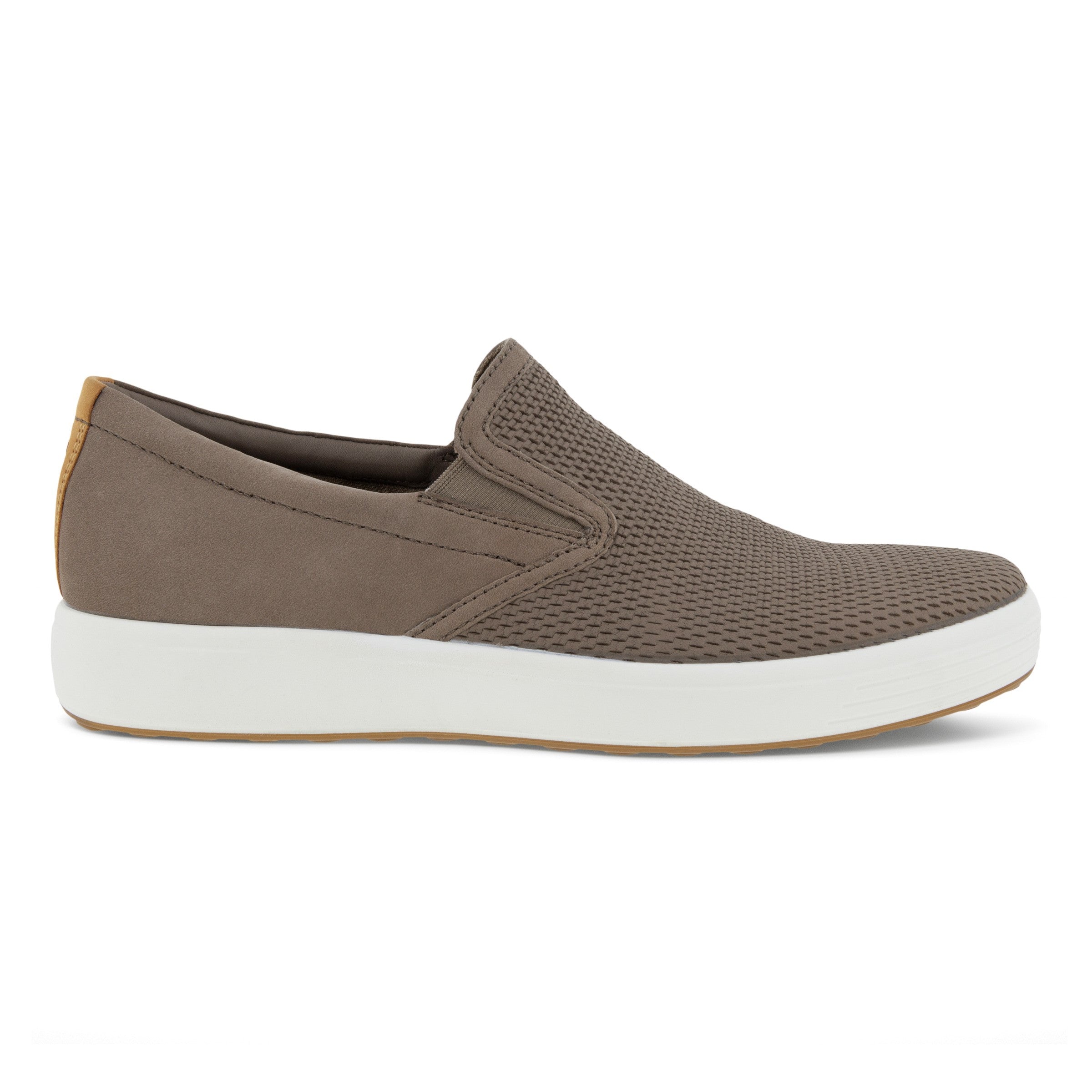 ECCO SOFT 7 Ms SLIP ON TAUPE/TAUPE/LION