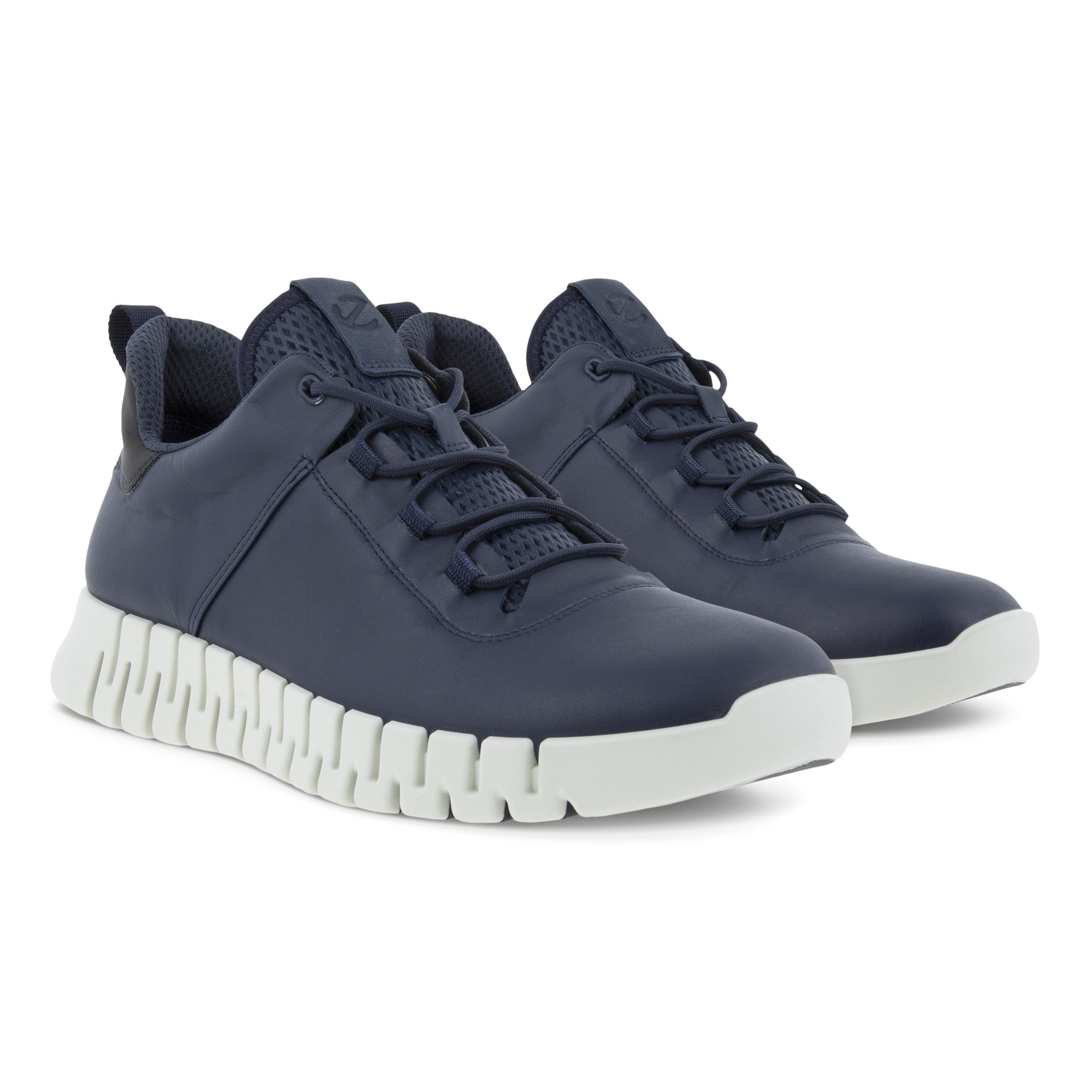 Baskets à lacets ECCO GRUUV M marine/cuir marine